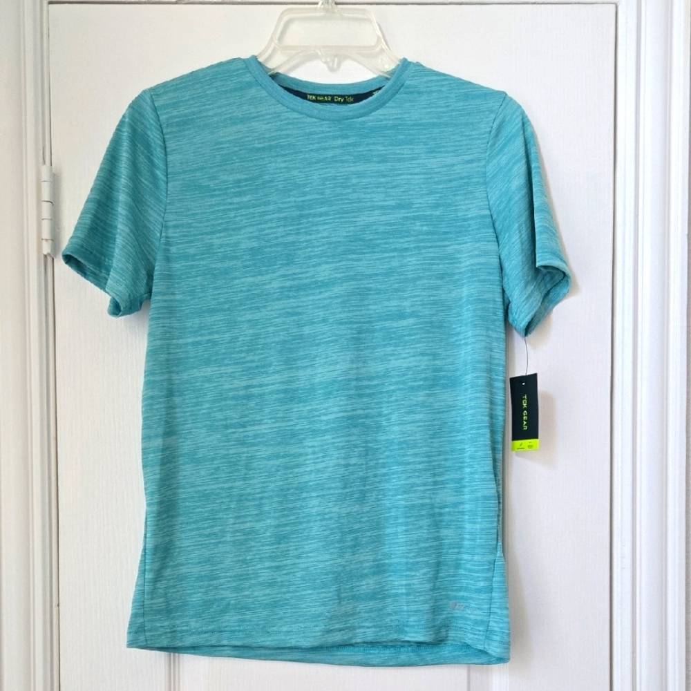 Tek Gear Blue Short Sleeve Shirt - Boys Size XL - Nwt